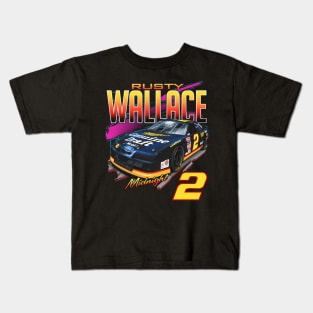 Rusty Wallace 2 Vintage Kids T-Shirt
